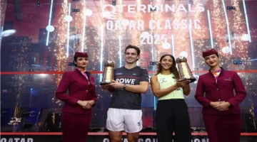 عسل يتراجع في نهائي بطولة كلاسيك قطر للإسكواش